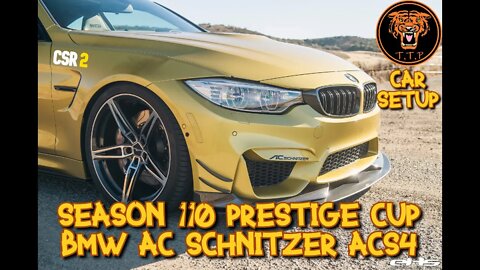 LET'S RACE the Season 110 Prestige Cup car: The BMW AC Schnitzer ACS4 - CAR SETUP