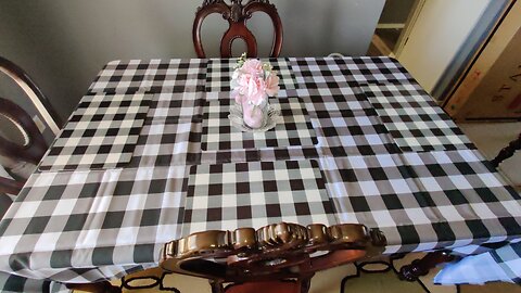 Reversible Buffalo Checkered Table Mats
