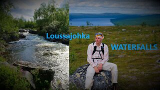 Waterfalls of Loussajohka river in the Kaldoaivi wilderness area - Utsjoki, Finland