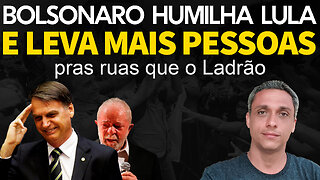 Inexplicável - Bolsonaro leva mais pessoas pras ruas na Argentina do que LULA dentro do Brasil