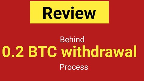 Story behind 0.02 BTC withdrawal process? || review on minecenter website
