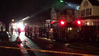 4 injured, 6 children missing in northeast Baltimore house fire