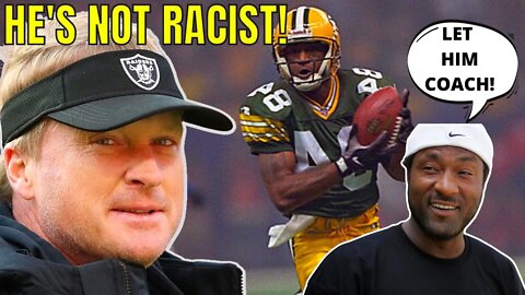 Former NFL Star ANDRE RISON Says Ex Raiders Coach Jon Gruden IS NOT A RAC!ST!