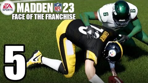 MADDEN '23: Face of the Franchise - Part 5 - STEELER FOOTBALL vs. the Jets!