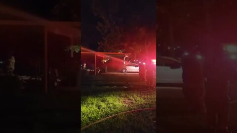 Monticello Arkansas Fire Department Battled House Fire On E Bolling St on 08/04/22