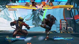Street Fighter X Tekken: Yoshimitsu & Heihachi vs Paul & Sakura - 2K 1440p