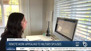 Remote work appealing to military spouses