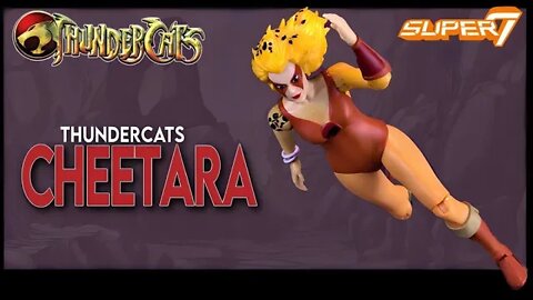 Super7 Thundercats Ultimates Cheetara Figure @The Review Spot