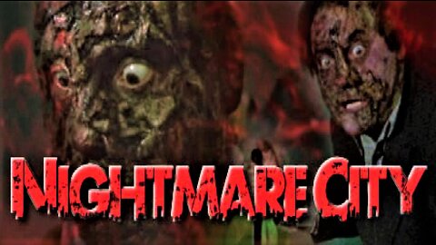 NIGHTMARE CITY 1980 Zombie Gaillo - Radioactive Zombies go on the Rampage TRAILER (Movie in HD & W/S)