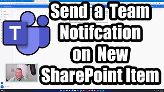 Send a Teams Notification on a New List Item Created | Power Automate | 2022 Tutorial