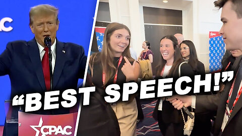 Americans react to Donald Trump's speech at CPAC