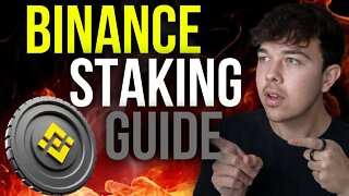 How to Stake Crypto on Binance - Complete Beginner's Guide 2022