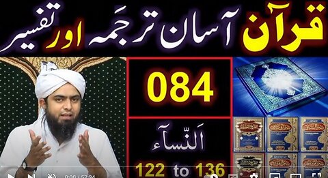 084-Qur'an Class : Surat An-NISAA (Ayat No. 122 to 136) ki TAFSEER (By Engineer Muhammad Ali Mirza)