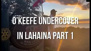 OMG's James O'Keefe Exposes Hawaii Gov's Ban on Public Photography in Lahaina