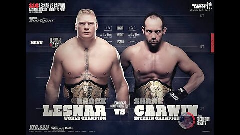 UFC Classic: Brock Lesnar vs Shane Carwin | FREE FIGHT | Brutal Fight Ever