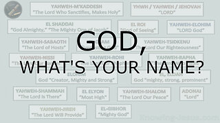 God, What's Your Name?