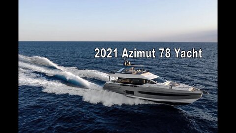 2021 Azimut 78 Yacht 2,700HP