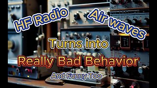 HF Radio with bad behavior over the airwaves. #hamradio