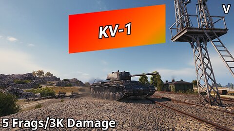 KV-1 (5 Frags/3K Damage) | World of Tanks
