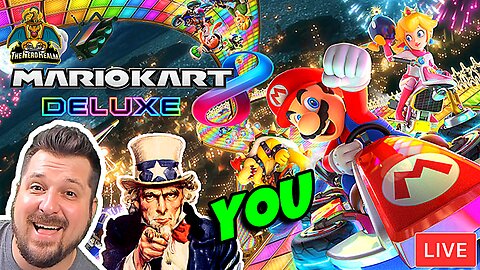 Monday Madness! Mario Kart 8 Deluxe! Playing with Viewers!