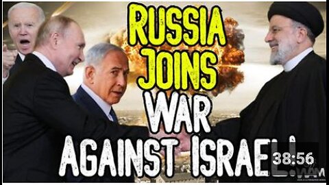 RUSSIA JOINS WAR AGAINST ISRAEL! - WW3 Heats Up As Russia Arms Iran! This Is A Scripted Event!