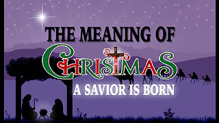 The Meaning Of Christmas: A Savior Is Born (Tabernacles, Booths, Sukkot)