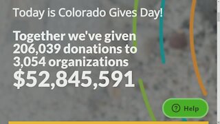 Colorado Gives Day 10 p.m. update