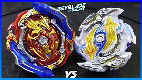 UNION ACHILLES .Cn.Xt+ RETSU vs ZWEI LONGINUS .Dr.Sp' METSU - Beyblade Burst ベイブレードバースト