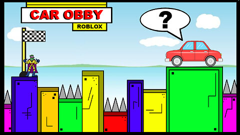 CAR OBBY GAMEPLAY - PART 1