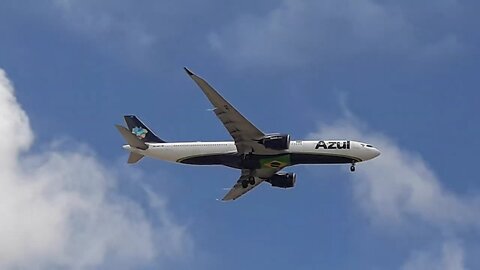 Airbus A330NEO PR-ANY na aproximação final antes de pousar em Fortaleza vindo de Campinas