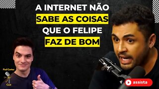 BRUNO CORREA CONTA COMO O FELIPE NETO É NOS BASTIDORES - FLOW PODCAST