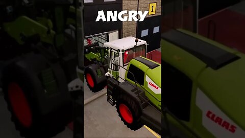 Calm Farmer vs Angry Farmer | Funny Moments - Farming Simulator 22 | #shorts #shortsyoutube