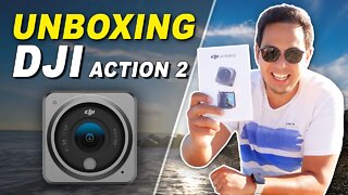 Unboxing DJI Action 2! Nossa nova câmera para vlogs.