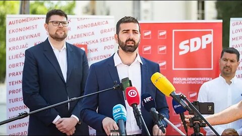 Davor Matijević predstavljen kao kandidat SDP-a za gradonačelnika Splita