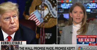 Katy Tur: It’s Not Trump’s Base Holding Him to Wall Promise, Conservative Media Is