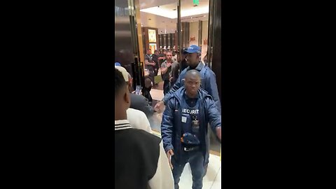 Floyd Mayweather surrounded by special forces in South Africa after spending $7M at Gucci.