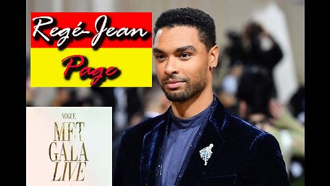 Regé-Jean Page Gets Ready for the Met Gala 2022