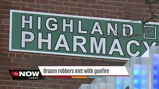 Would-be robber shot by store owner at Akron pharmacy