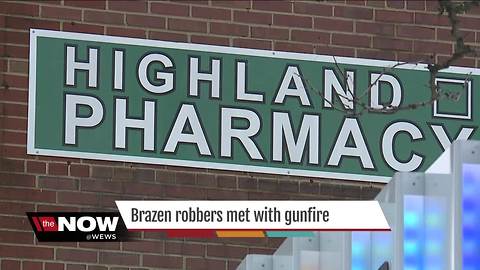 Would-be robber shot by store owner at Akron pharmacy