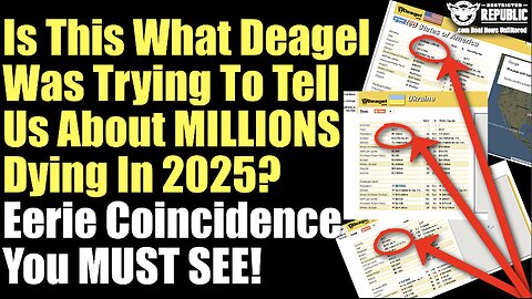 Is This What Deagel Was Trying To Tell Us About Millions Dying In 2025? Eerie Must See Coincidence