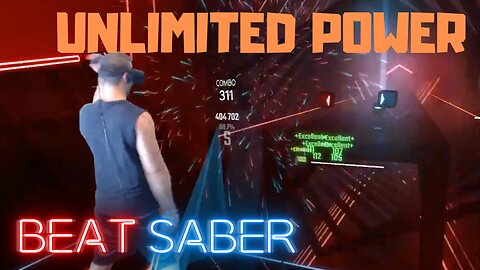 Beat Saber || Unlimited Power - Jaroslav Beck Ft. Frank Bentley || Expert+ Mixed Reality