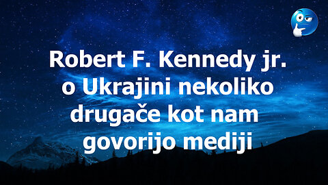Robert F Kenedy o Ukrajini nekoliko drugače