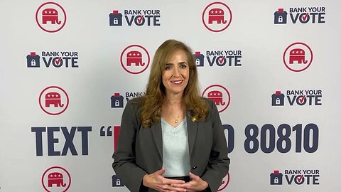 Rep. Theresa Gavarone wants you to Bank Your Vote!