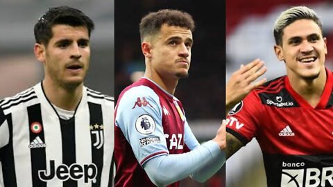 Newcastle disposto a fechar com Coutinho/Arsenal faz proposta por Morata/Pedro pede para sair...