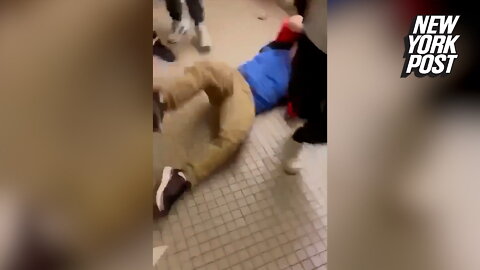 Distressing footage shows teenage boy with Down syndrome being attacked by bullies, as other students film him and laugh