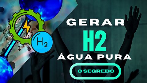 POR QUÊ A TORRE GERA HIDROGÊNIO MOLECULAR COM ÁGUA PURA? OLHA O SEGREDO