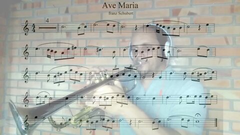 Ave Maria, Franz Shubert [Easy and Short Version for Bb Trumpet]