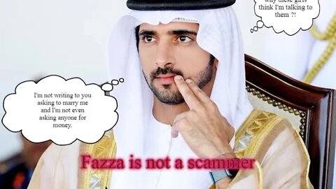 Fazza And His Scammers, The Authentic Voice To Recognize To Make The Difference