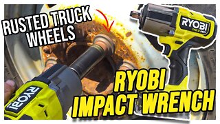 This RYOBI IMPACT WRENCH holds nothing BACK!