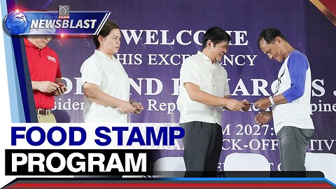 Marcos Admin, target makamit ang Zero hunger sa 2028; pilot test ng Food Stamp Program, sinimulan na